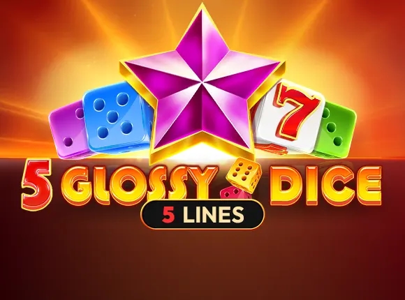 5 Glossy Dice